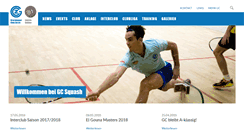 Desktop Screenshot of gc-squash.ch